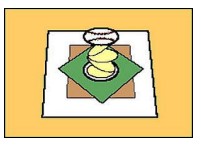 Accordian circle or baseball for more photos or journaling